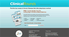 Desktop Screenshot of clinical-rounds.com